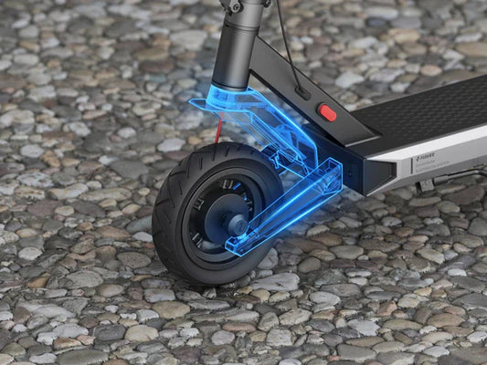 Explore the electric scooters with the best suspension and shock absorption systems