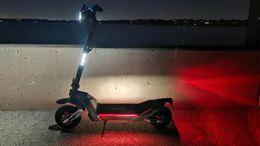 Night Riding Safety: Why Commuting on an Electric Scooter with LED Lights is Essential