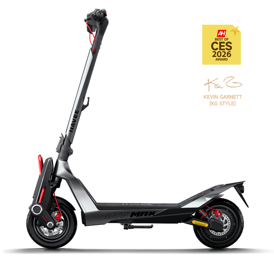 NAVEE UT5 Max Electric Scooter – 62miles Long Range, Smooth Ride for Daily City Commuting