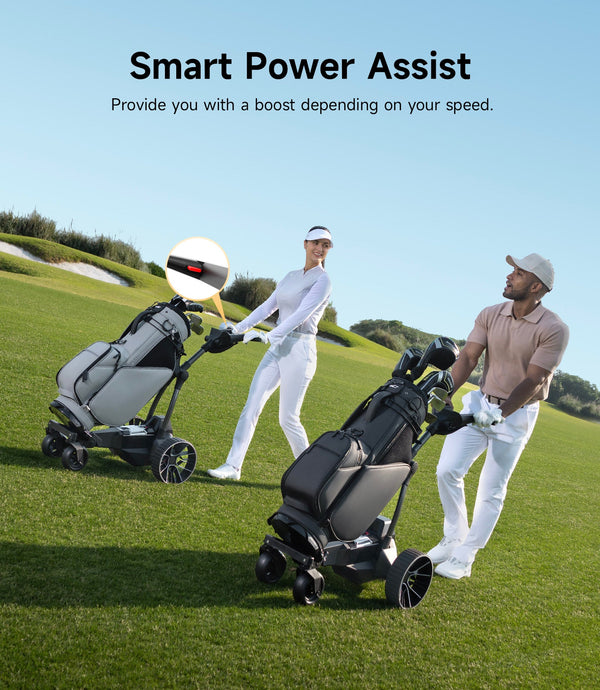 NAVEE Electric Golf Push Cart Birdie 3X/3