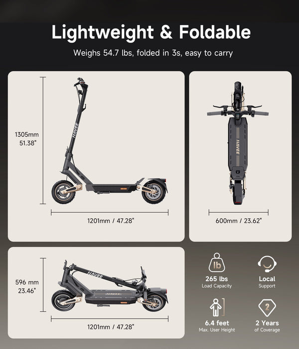 NAVEE ST3 Electric Scooter｜Damping Arm™ Suspension｜37.3miles Eco-range｜1000W