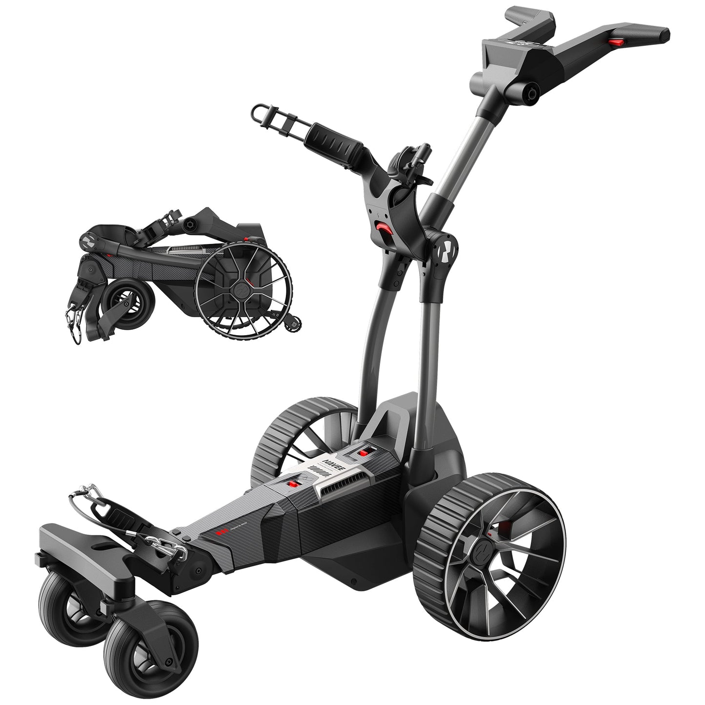 NAVEE Electric Golf Push Cart Birdie 3X/3